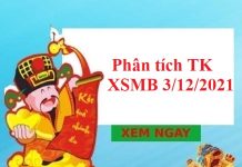 Phân tích TK KQXSMB 3/12/2021