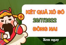 Phân tích XSDNA 20/7/2022 soi cầu VIP đài Đồng Nai