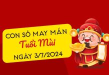 Con số may mắn tuổi Mùi hôm nay ngày 3/7/2024