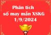 Phân tích số may mắn XSKG 1/9/2024