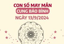 Phân tích con số may mắn của cung Bảo Bình ngày 13/9/2024