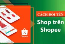 Hướng dẫn cách đổi tên shop trên shopee cho người mới