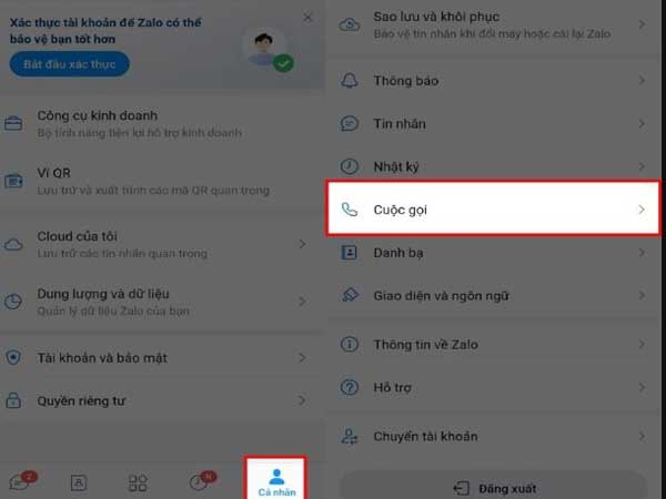 Cách chặn cuộc gọi Zalo từ một nhóm