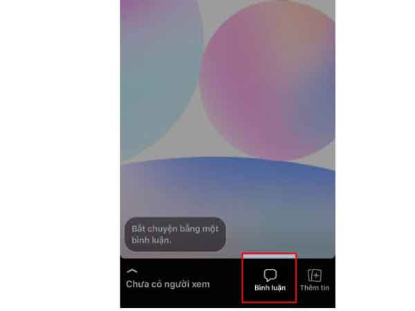 Chọn Công khai hoặc Bạn bè tùy mục đích để bật bình luận