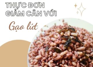 Mách bạn thực đơn giảm cân với gạo lứt đẹp da đẹp dáng