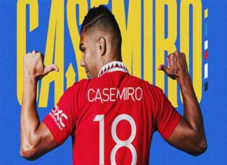 Danh sách các số áo Casemiro từ Real Madrid đến MU